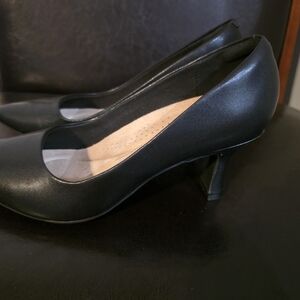 Clarks Elegant Black Heels